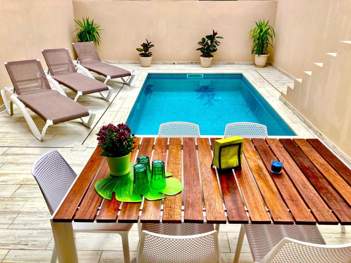 Casa Mediterranea Con Piscina Privada En パラモス エクステリア 写真