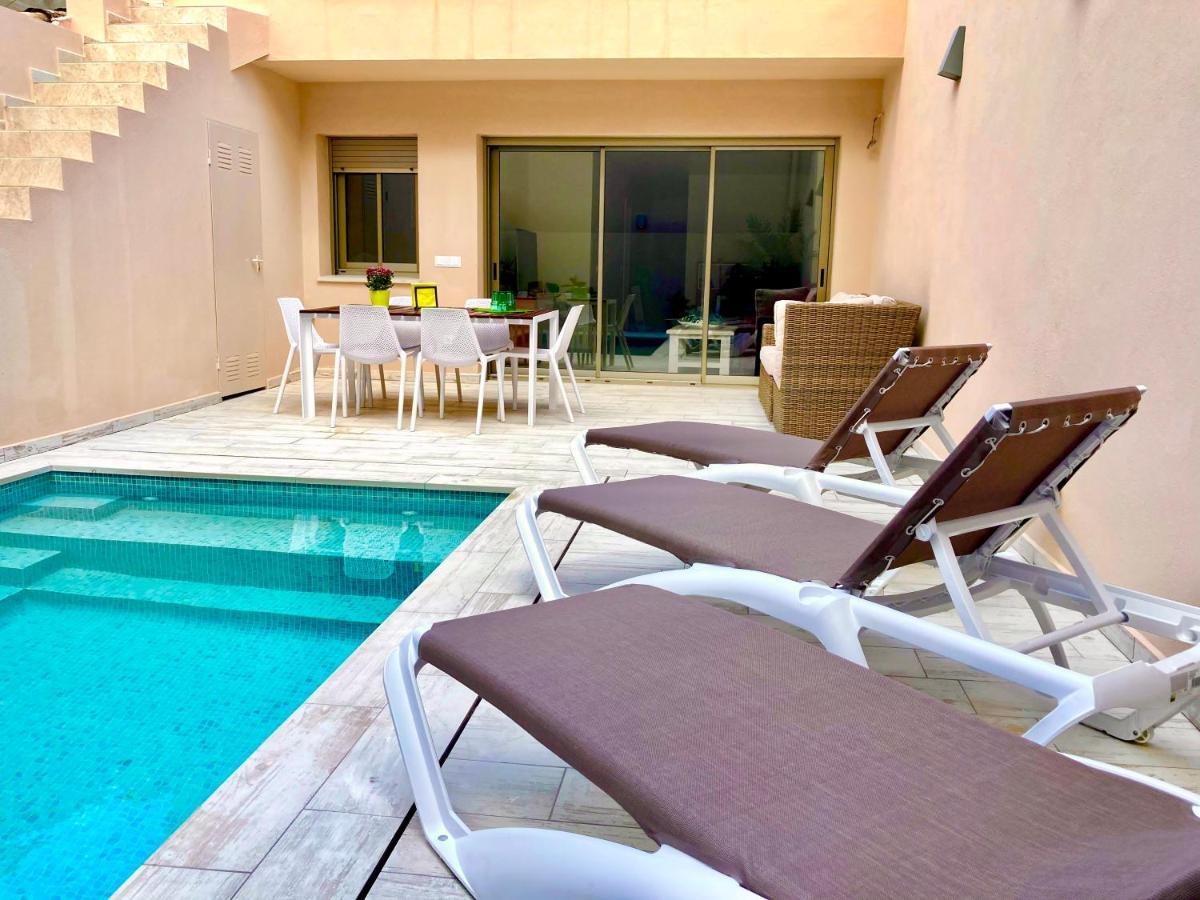 Casa Mediterranea Con Piscina Privada En パラモス エクステリア 写真