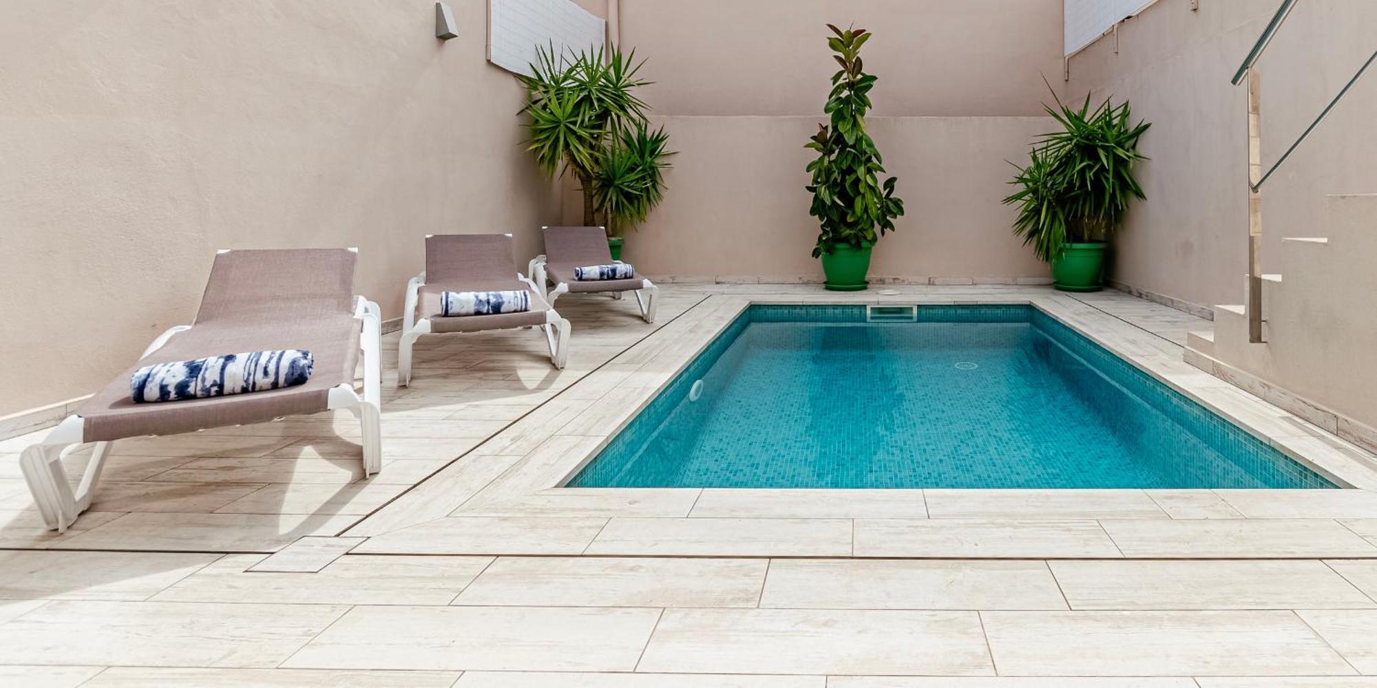 Casa Mediterranea Con Piscina Privada En パラモス エクステリア 写真