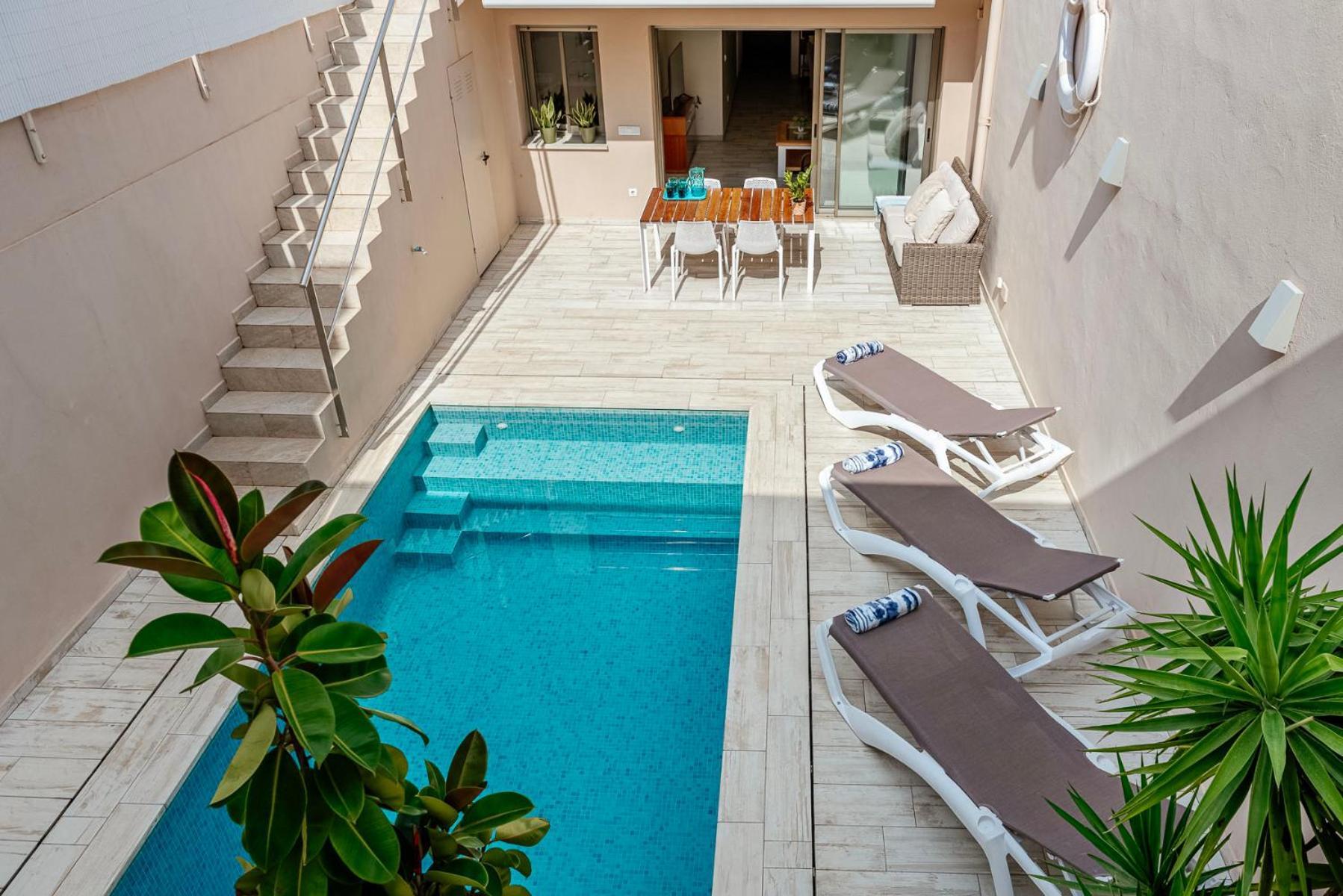 Casa Mediterranea Con Piscina Privada En パラモス エクステリア 写真