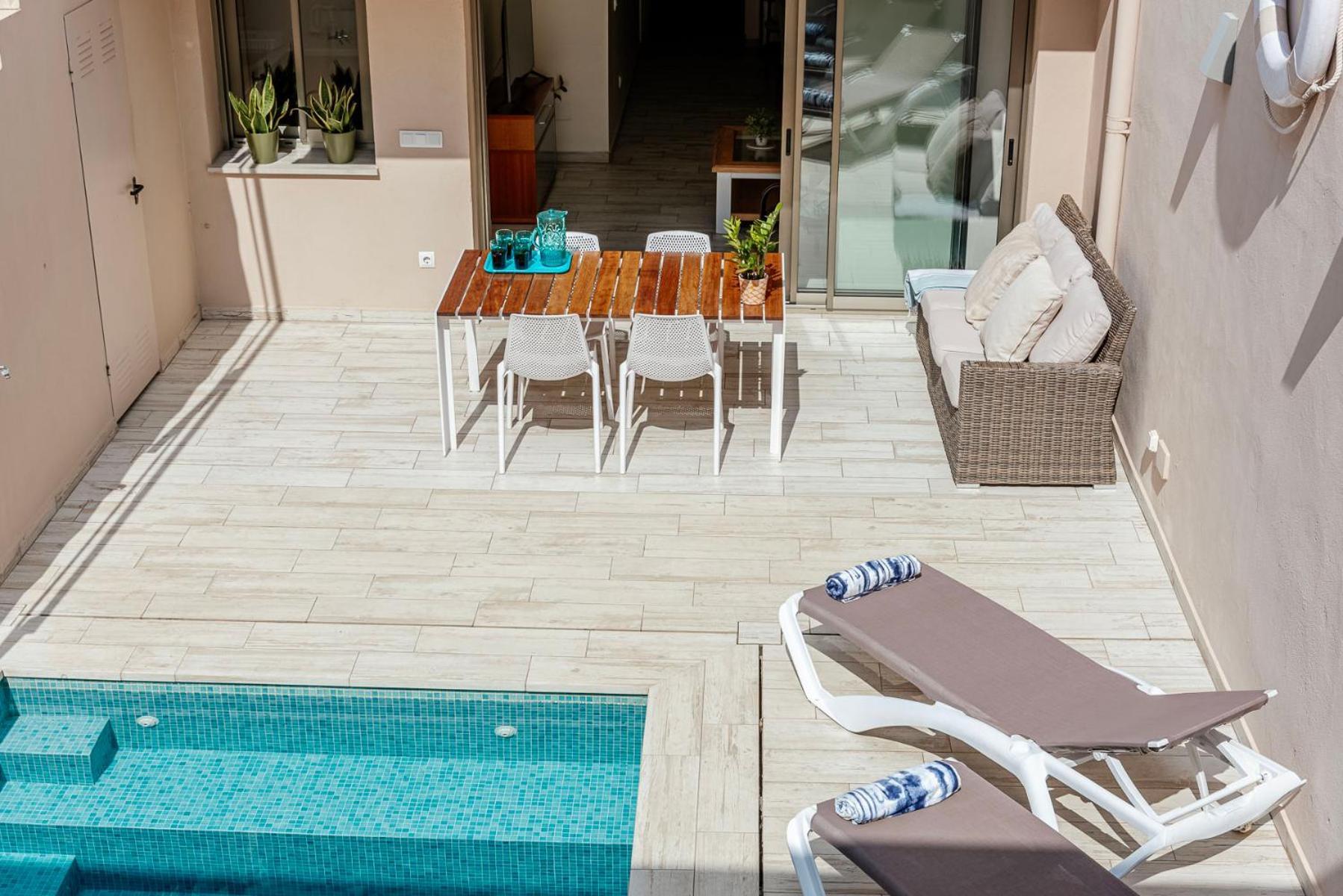 Casa Mediterranea Con Piscina Privada En パラモス エクステリア 写真
